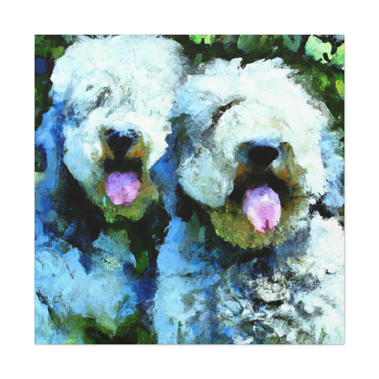 Old English Sheepdog Beauty - Canvas