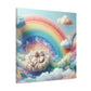 Whimsical Skies Unbound - Canvas