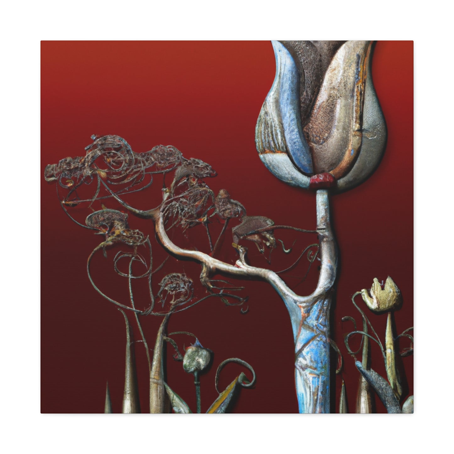 Tulip's Surrealistic Dream - Canvas