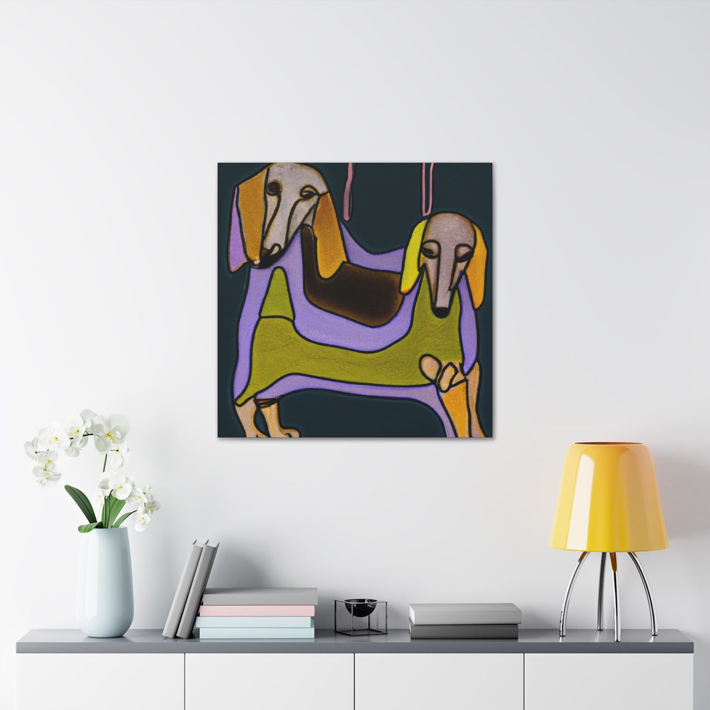 Dachshund Dreamscape - Canvas