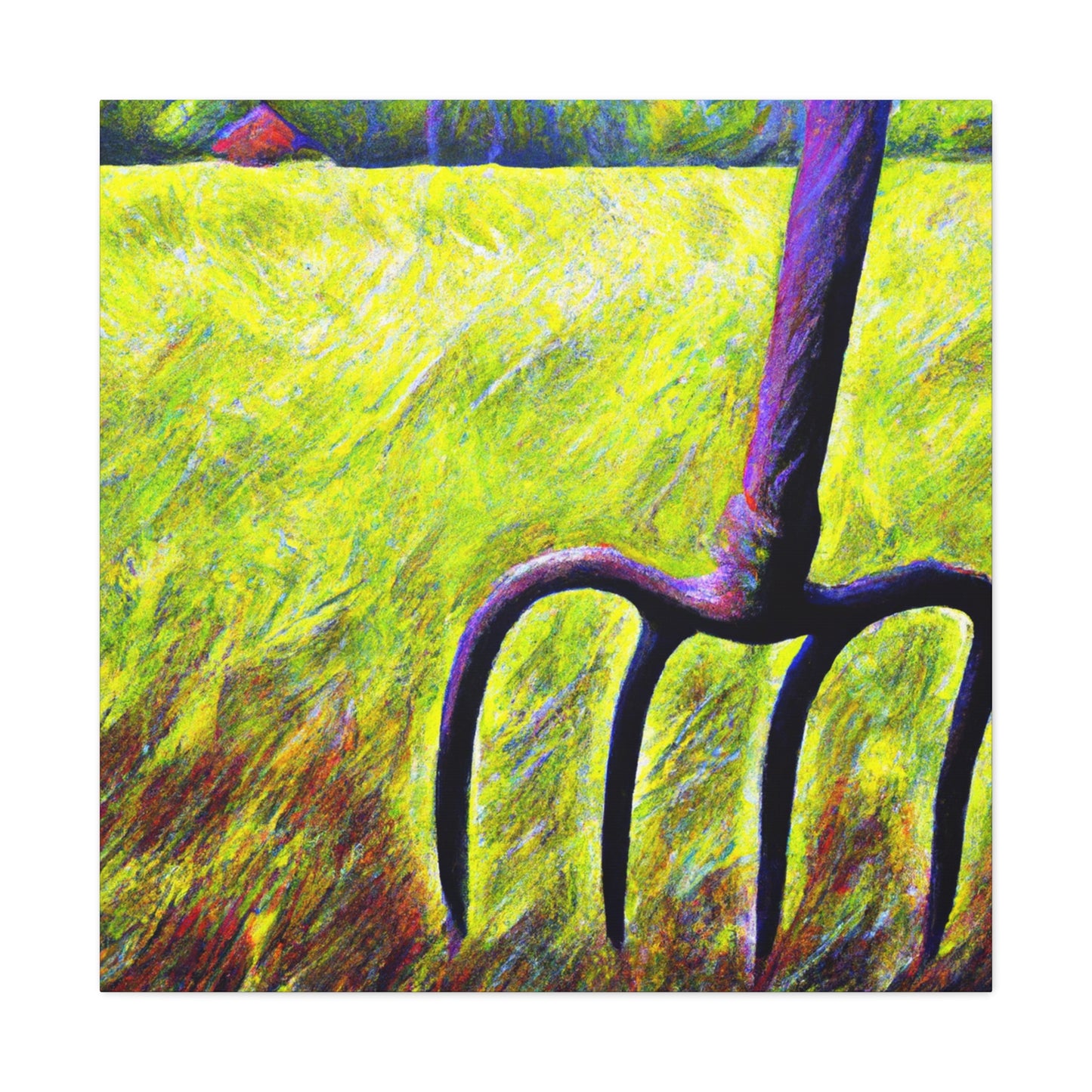 Pitchfork in Impressionism - Canvas