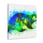 Marmot in Moonlight Glow - Canvas