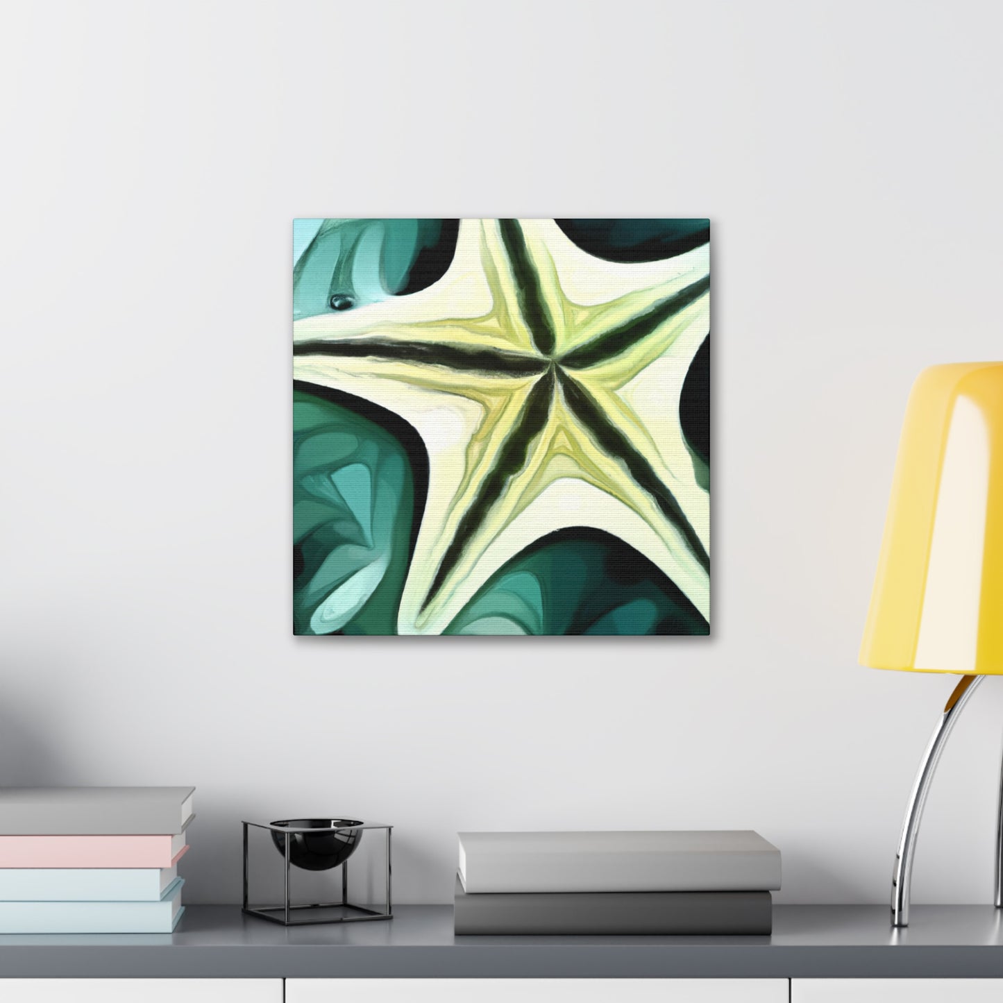 "Starfish Sparkles Aloft" - Canvas