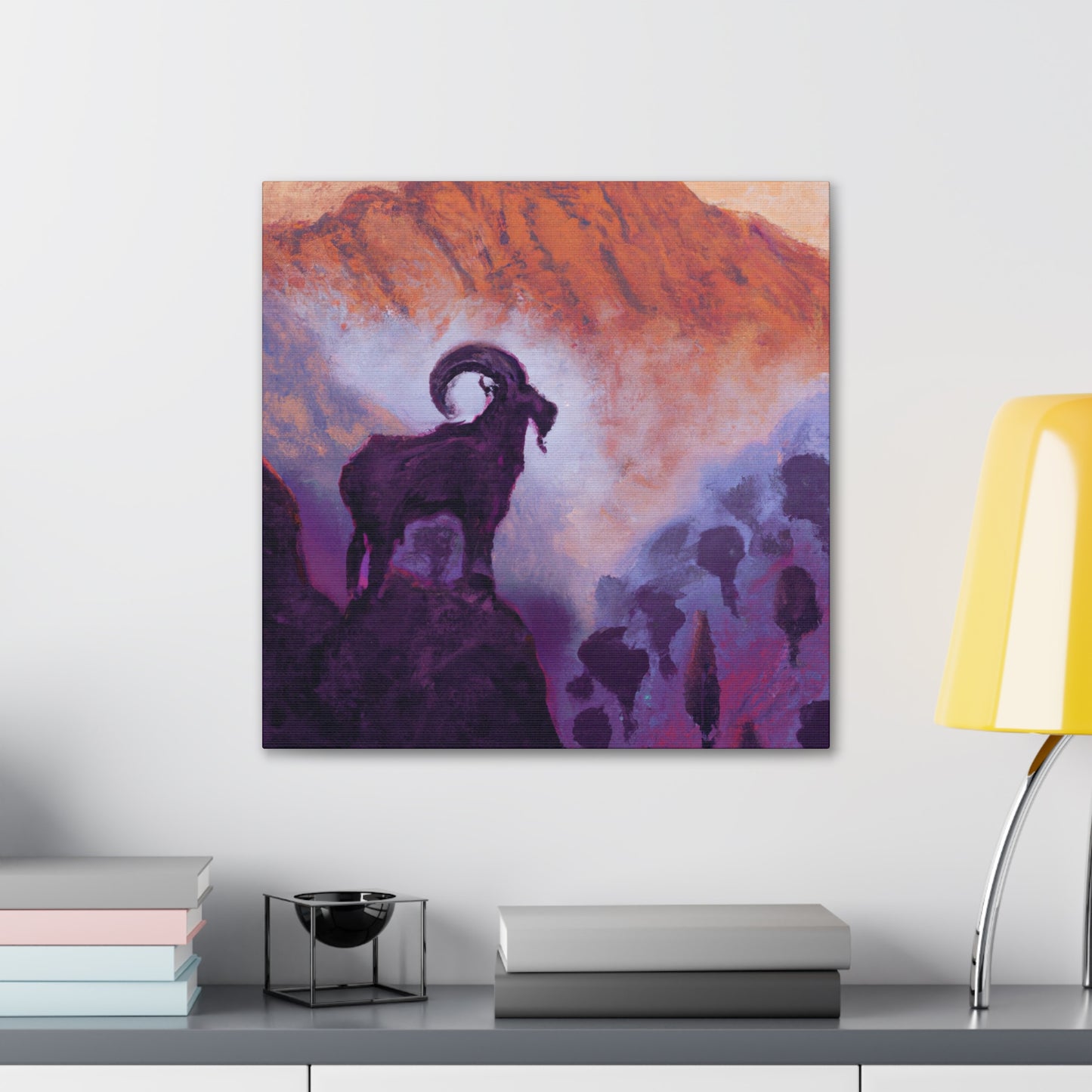 The Bighorn Regard - Canvas