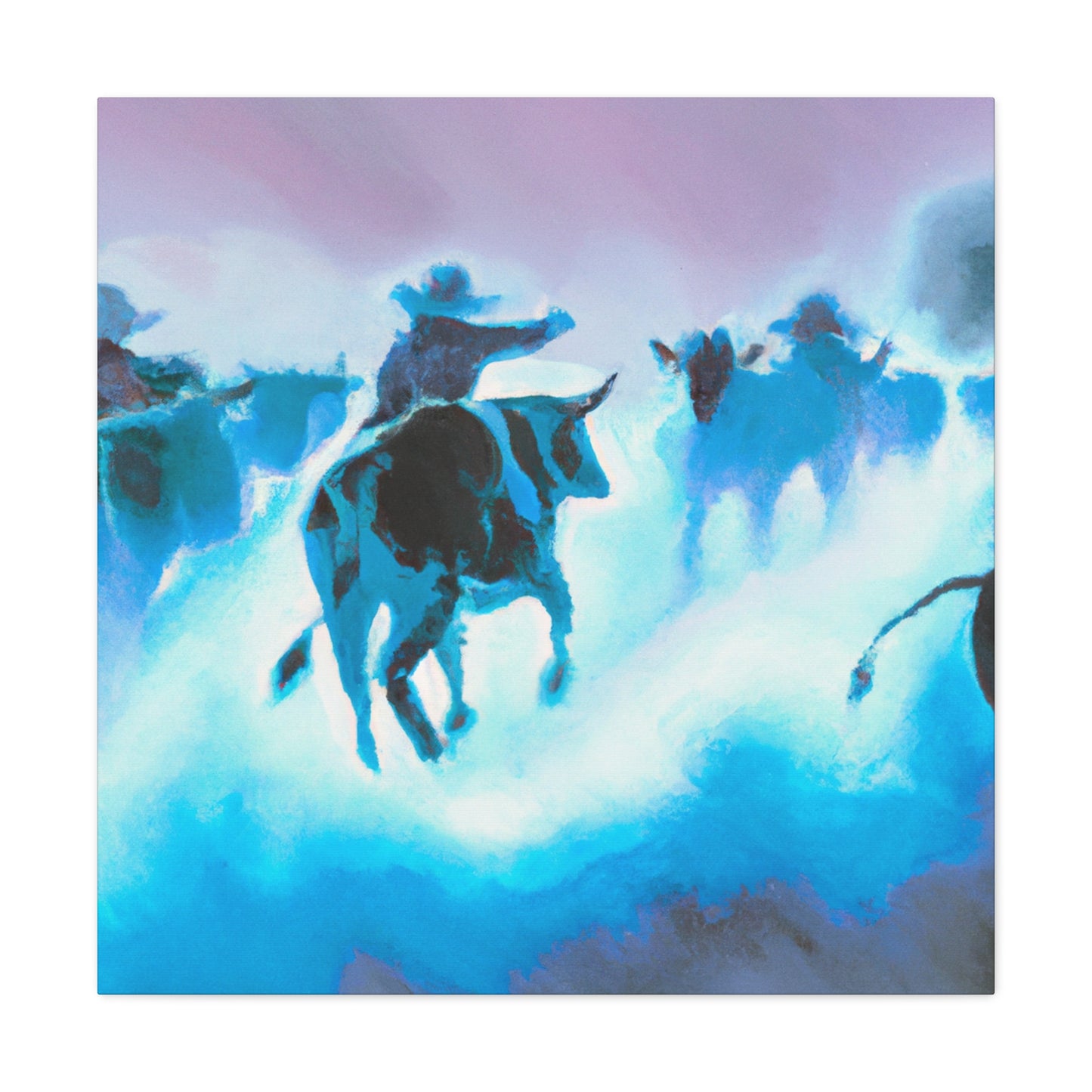 Cattle Drive Revival - Canvas