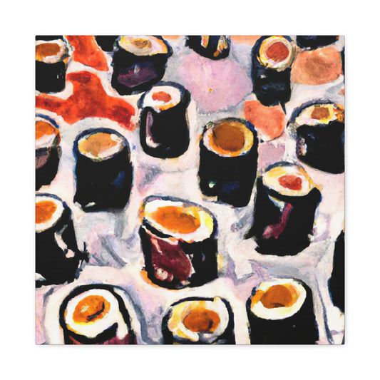 Sushi in Abstract Form - Canvas