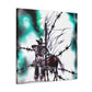 Barbed Wire Splendor - Canvas