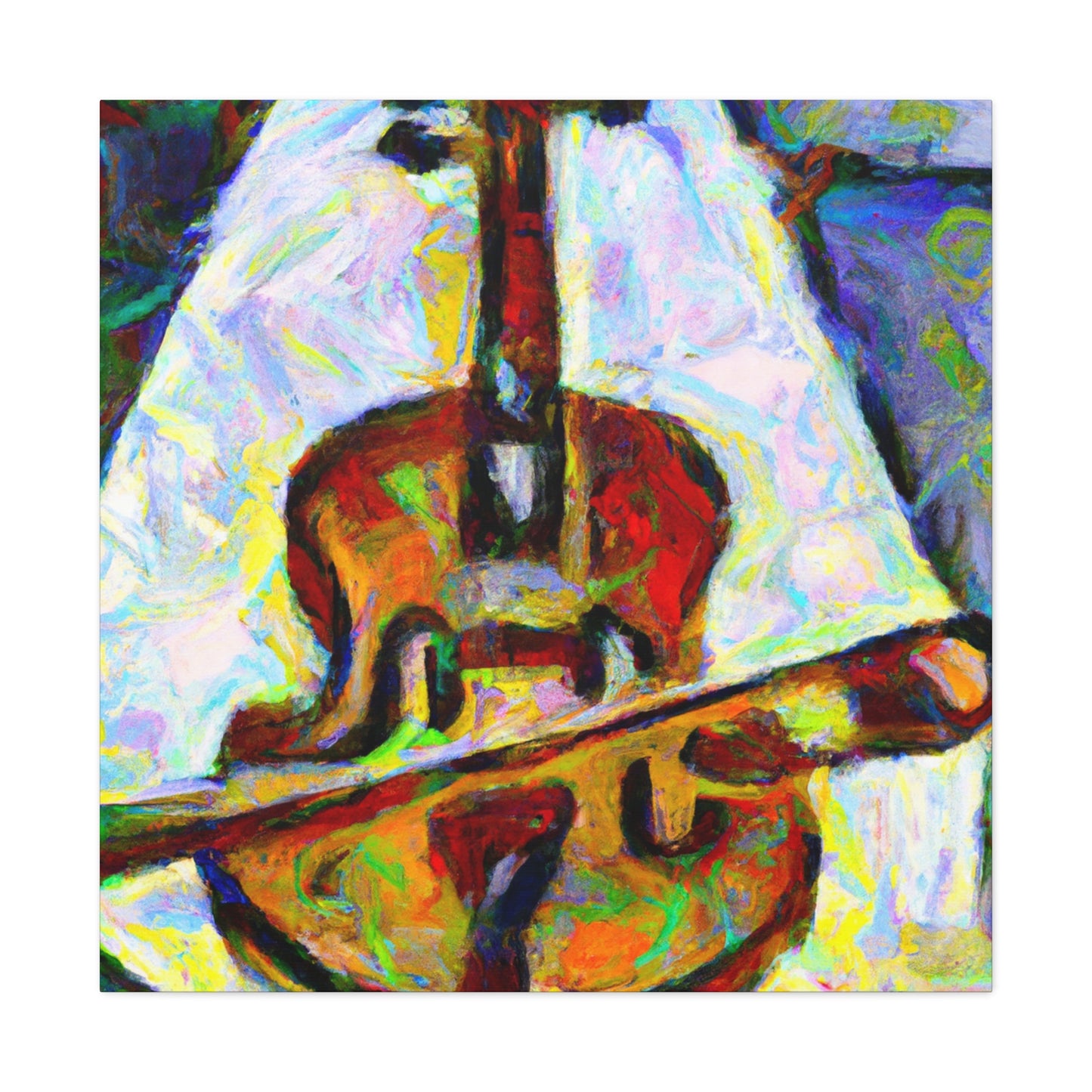 Mandolin of Expressionism - Canvas