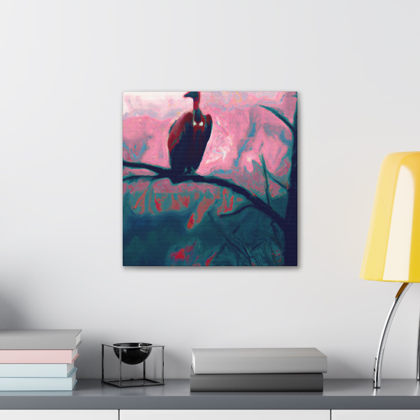 Vulture's Perched Form - Canvas