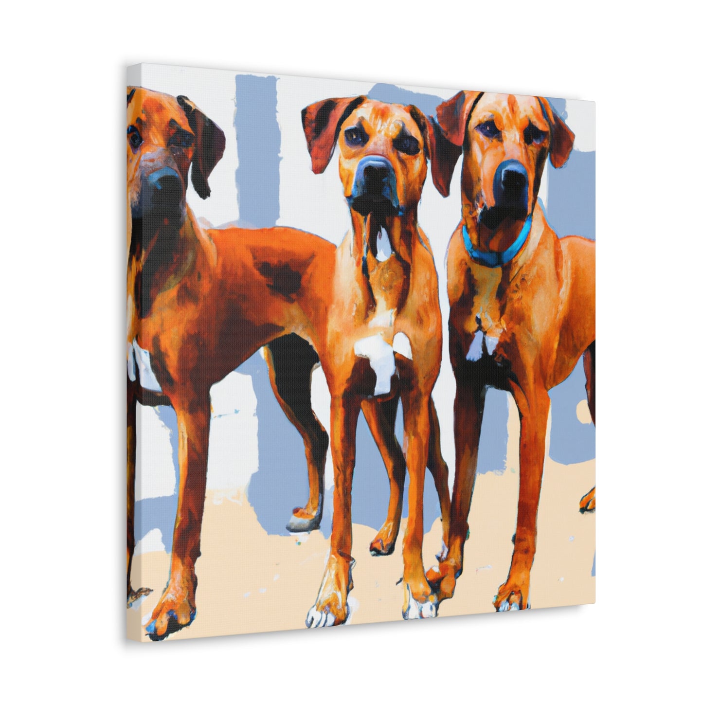 Rhodesian Ridgeback Reflection - Canvas