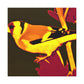 American Goldfinch Glow - Canvas