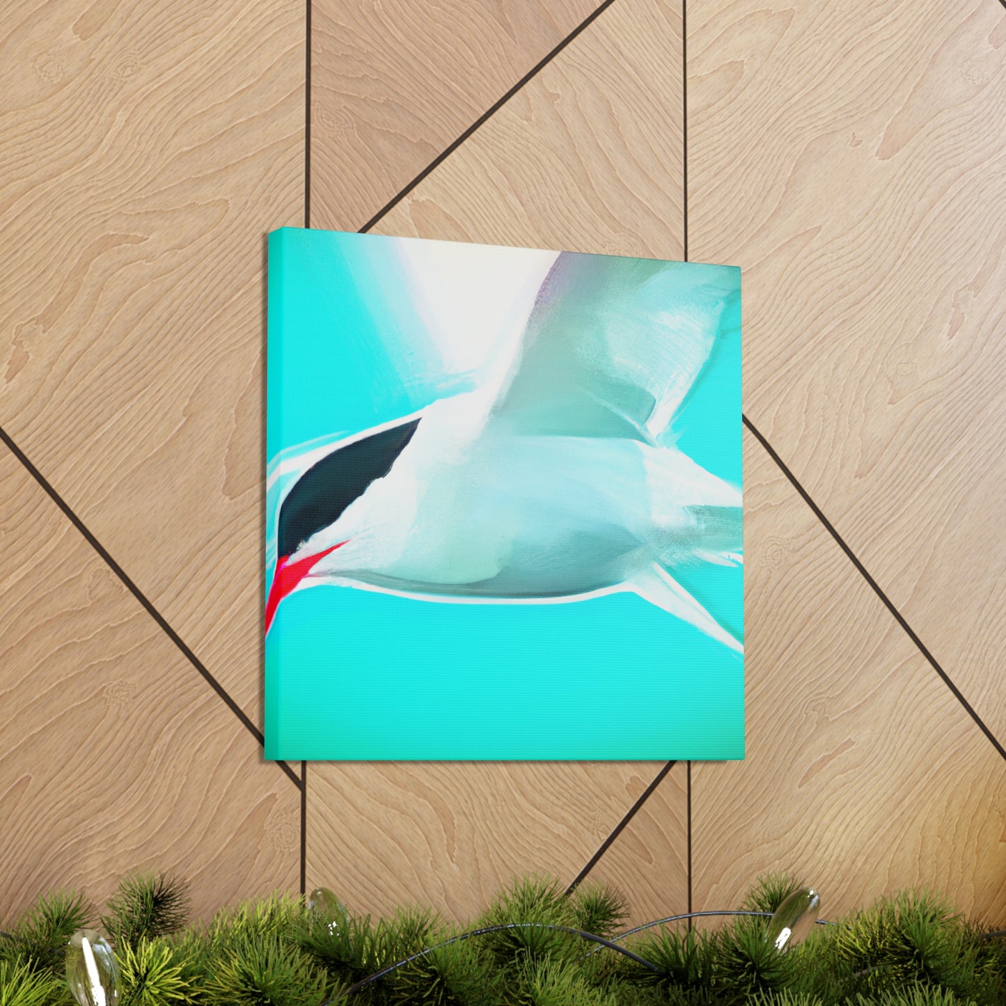 "Arctic Tern Migration". - Canvas