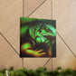 "Green Iguana Reflection" - Canvas