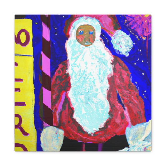 "North Pole Pop Art" - Canvas