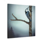 A Nuthatch's Visionary Flight - Canvas