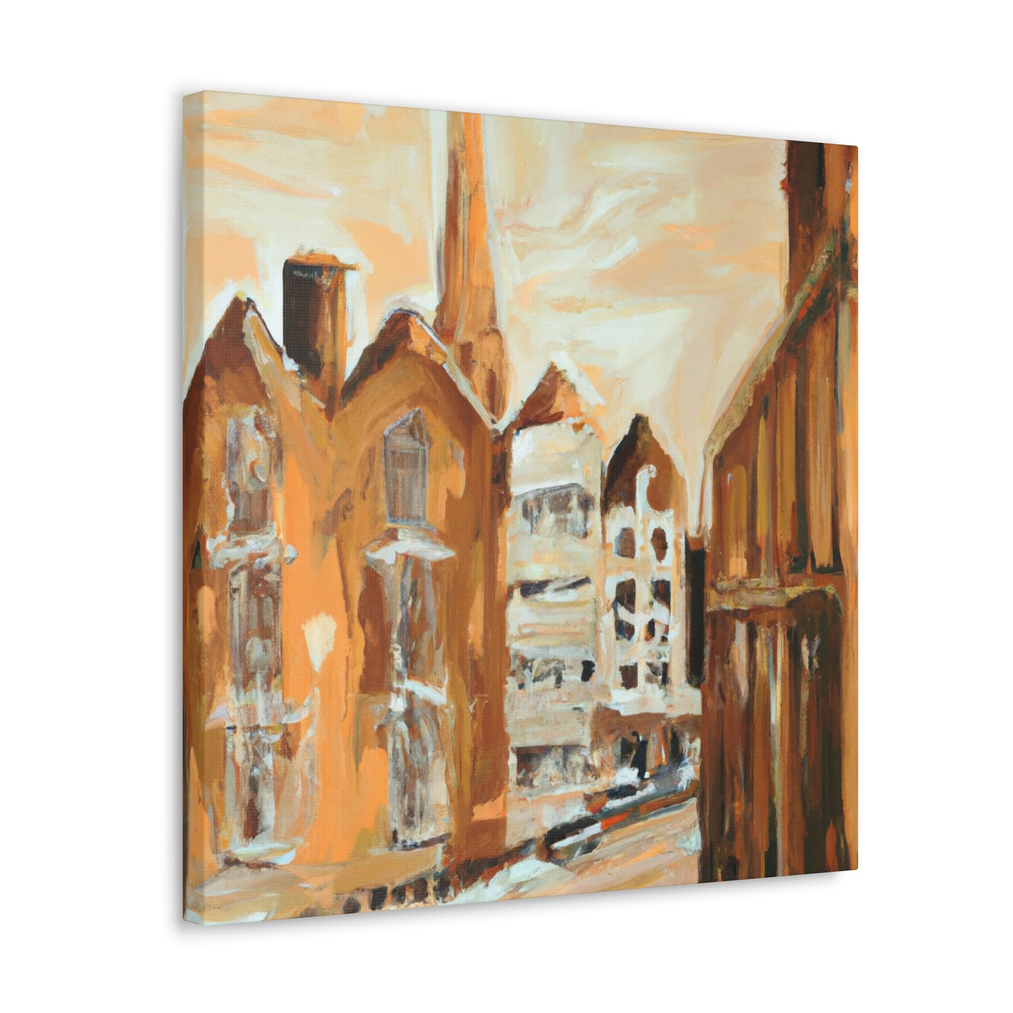 "Tudor in Post-Impressionism" - Canvas