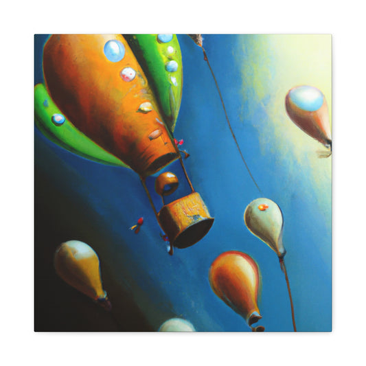 "Skyward Floating Dreams" - Canvas