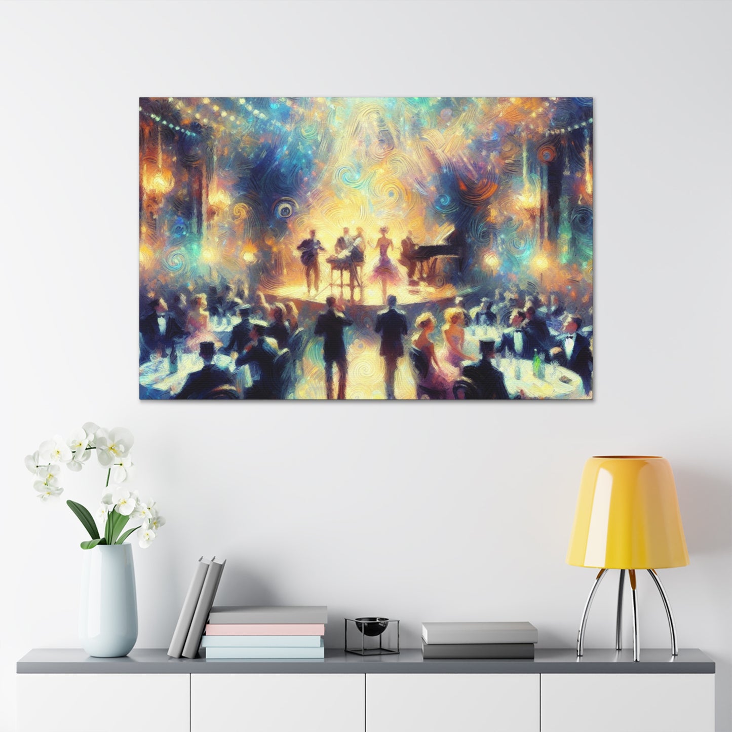 Whimsical Cabaret Escapades - Canvas