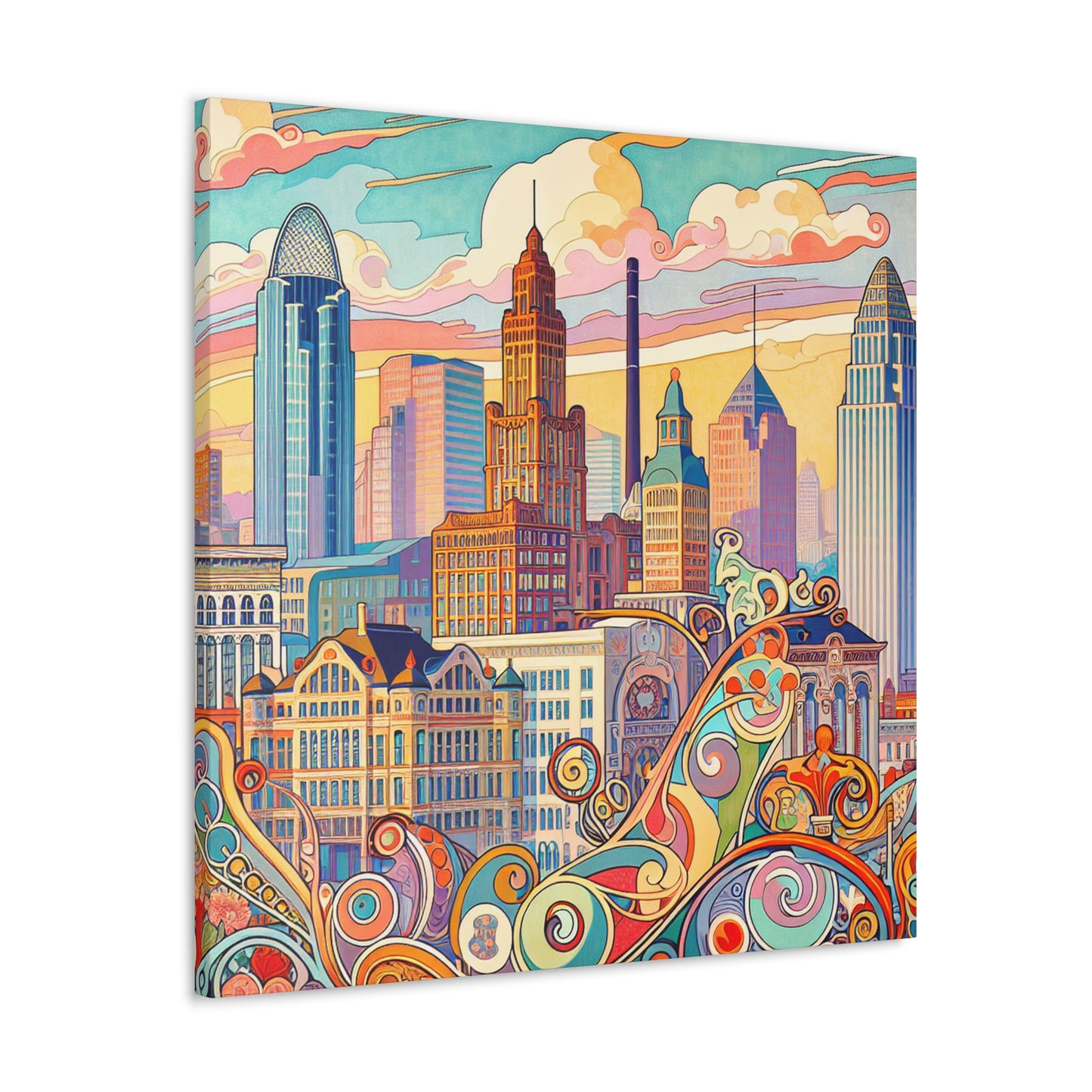 "Enchanting Cincinnati Dreams" - Canvas