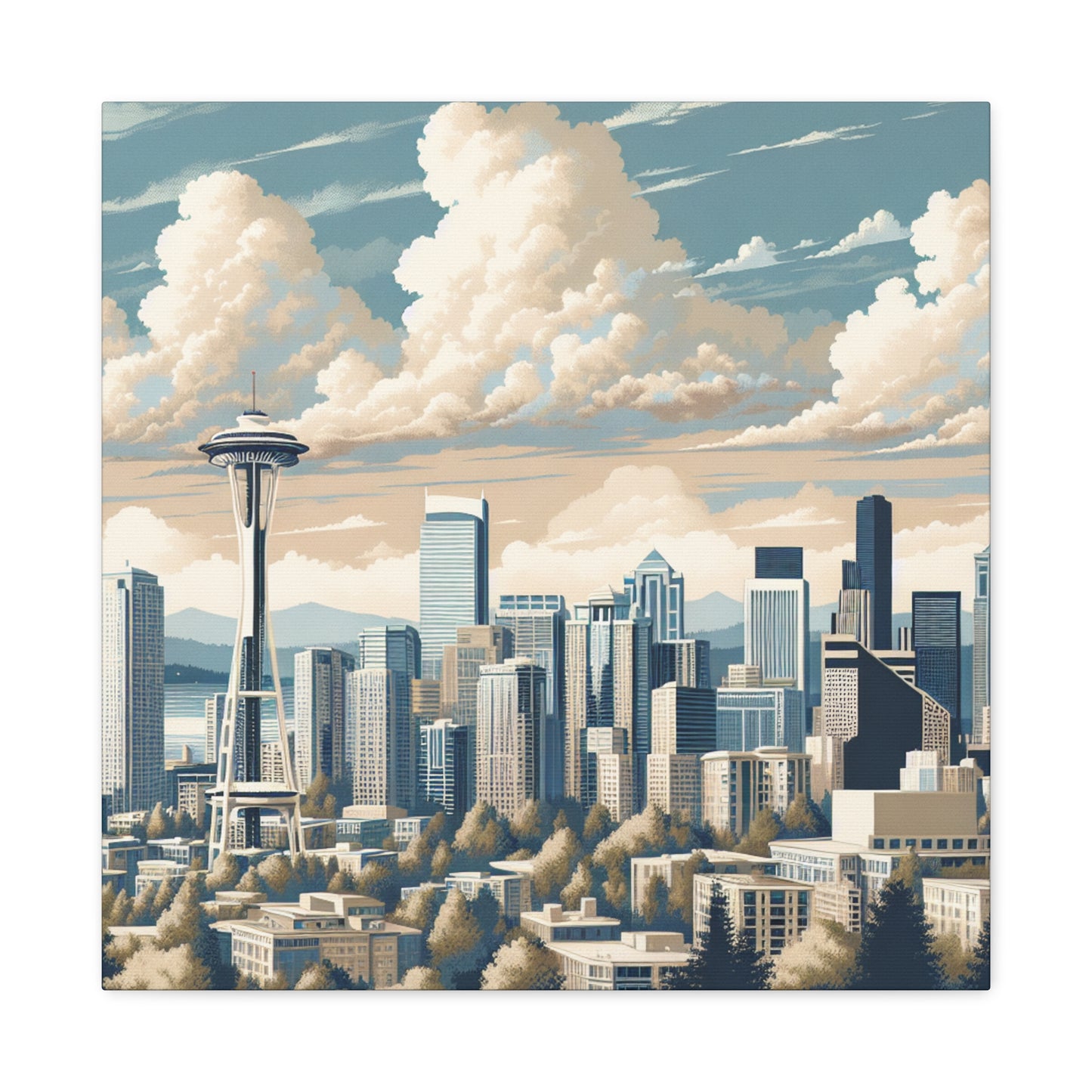 Emerald City Enchantment - Canvas