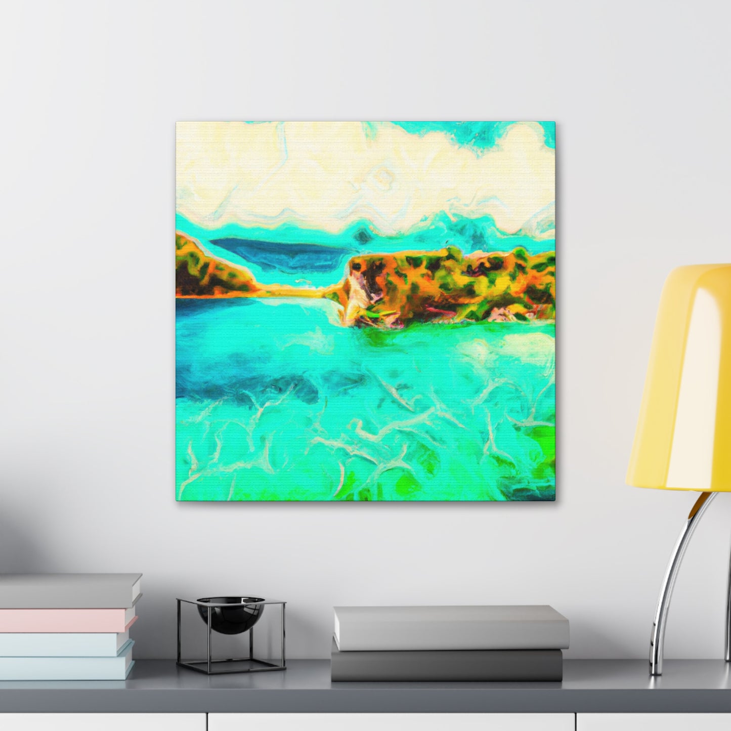 "Breezes At Sunrise Beach" - Canvas