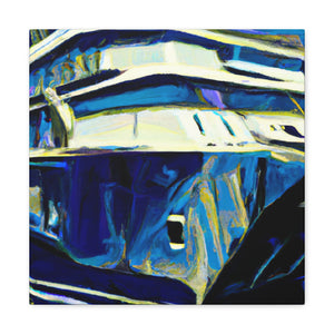 Cruise Ship Abstraction - Canvas