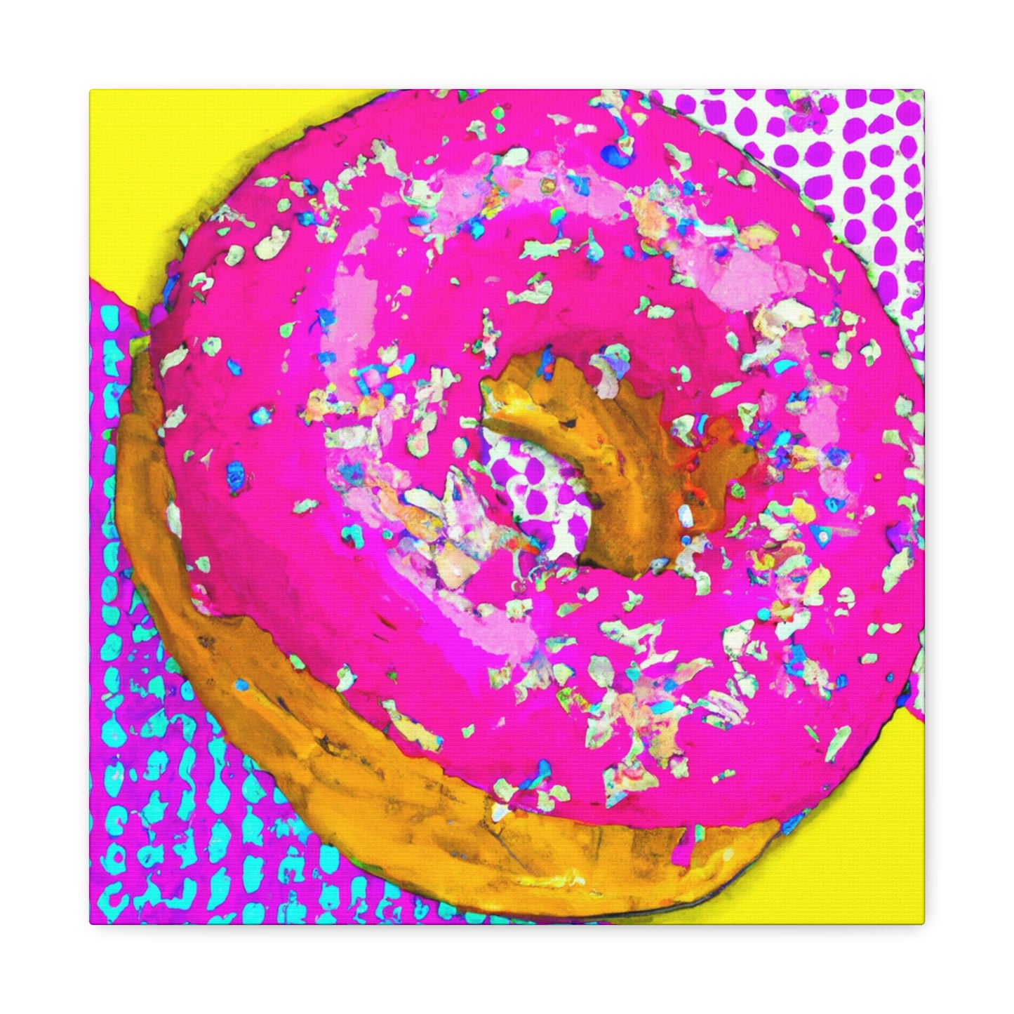 Doughnut Pop Deliciousness - Canvas