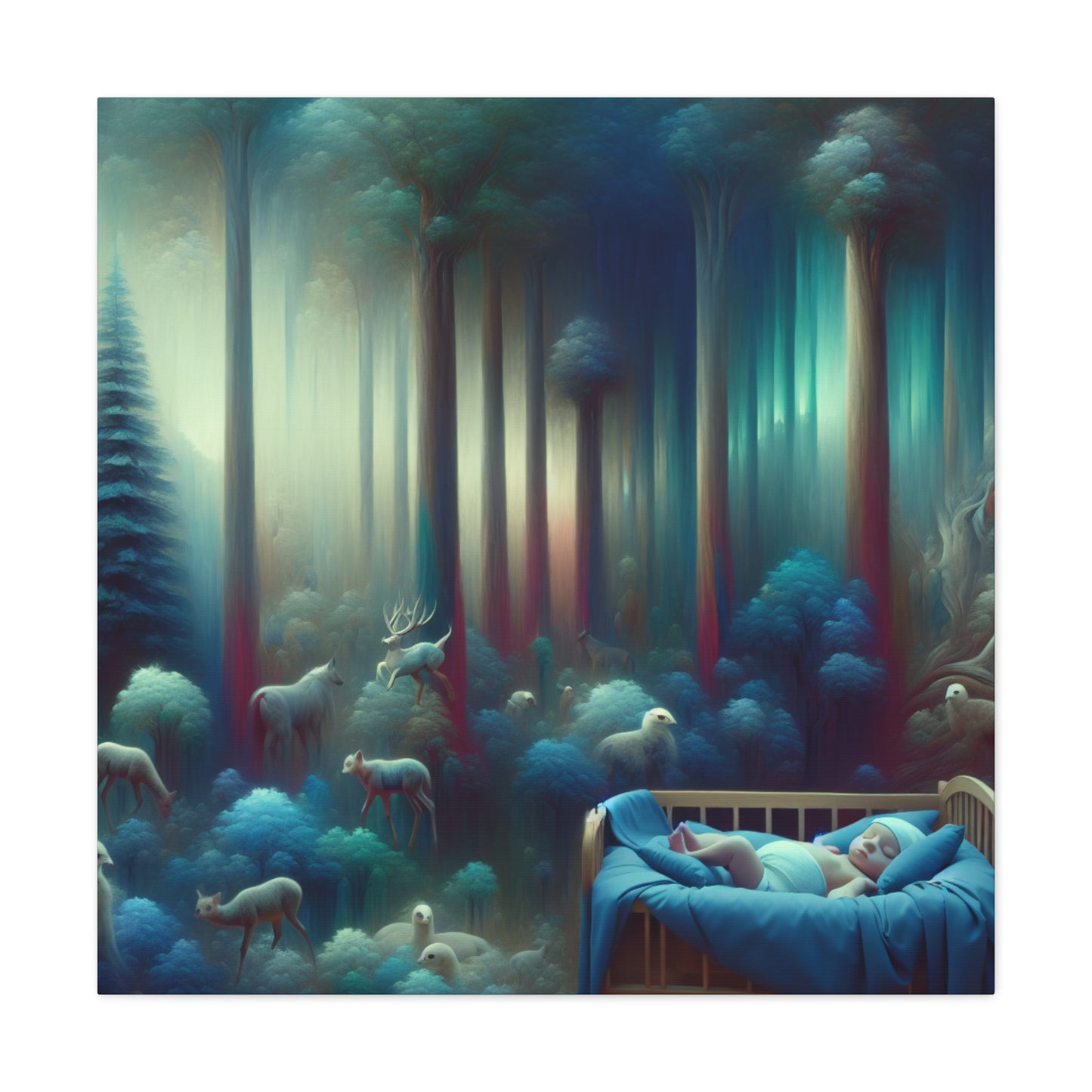 Whispering Enchanted Woodland - Canvas