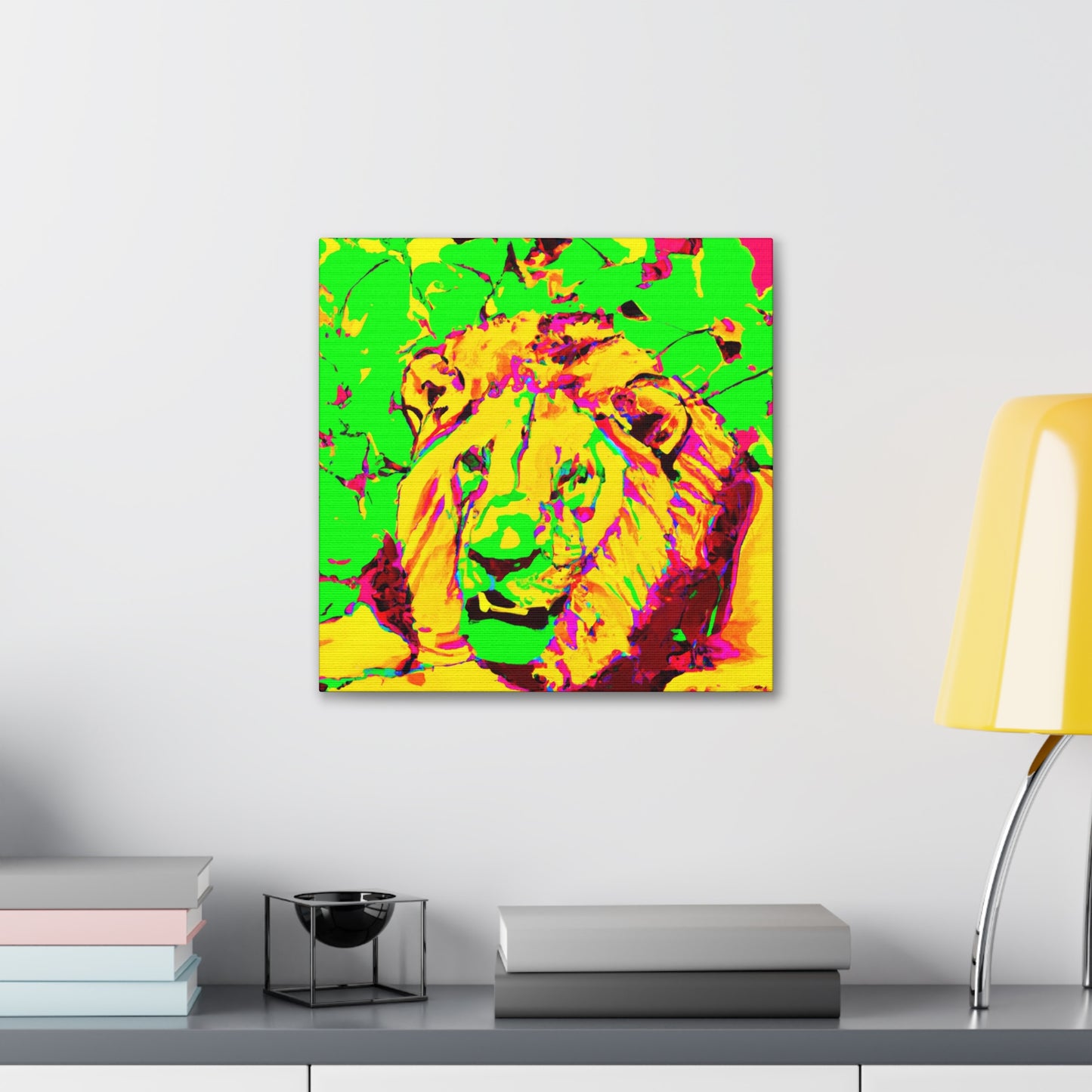 Lion Pop Art Glory - Canvas