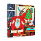 Santa's Toy Factory - Canvas