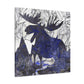 Moose in Abstraction - Canvas