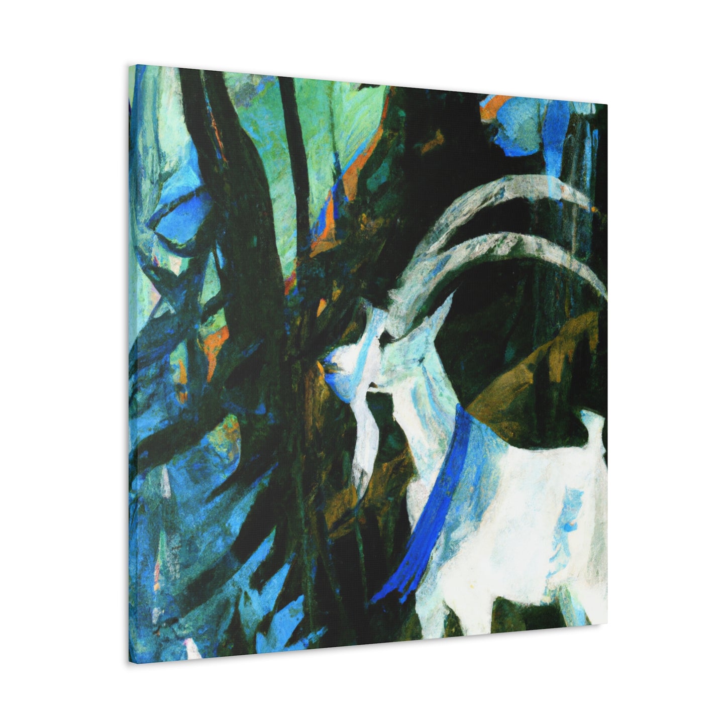 Mountain Goat Grandeur - Canvas