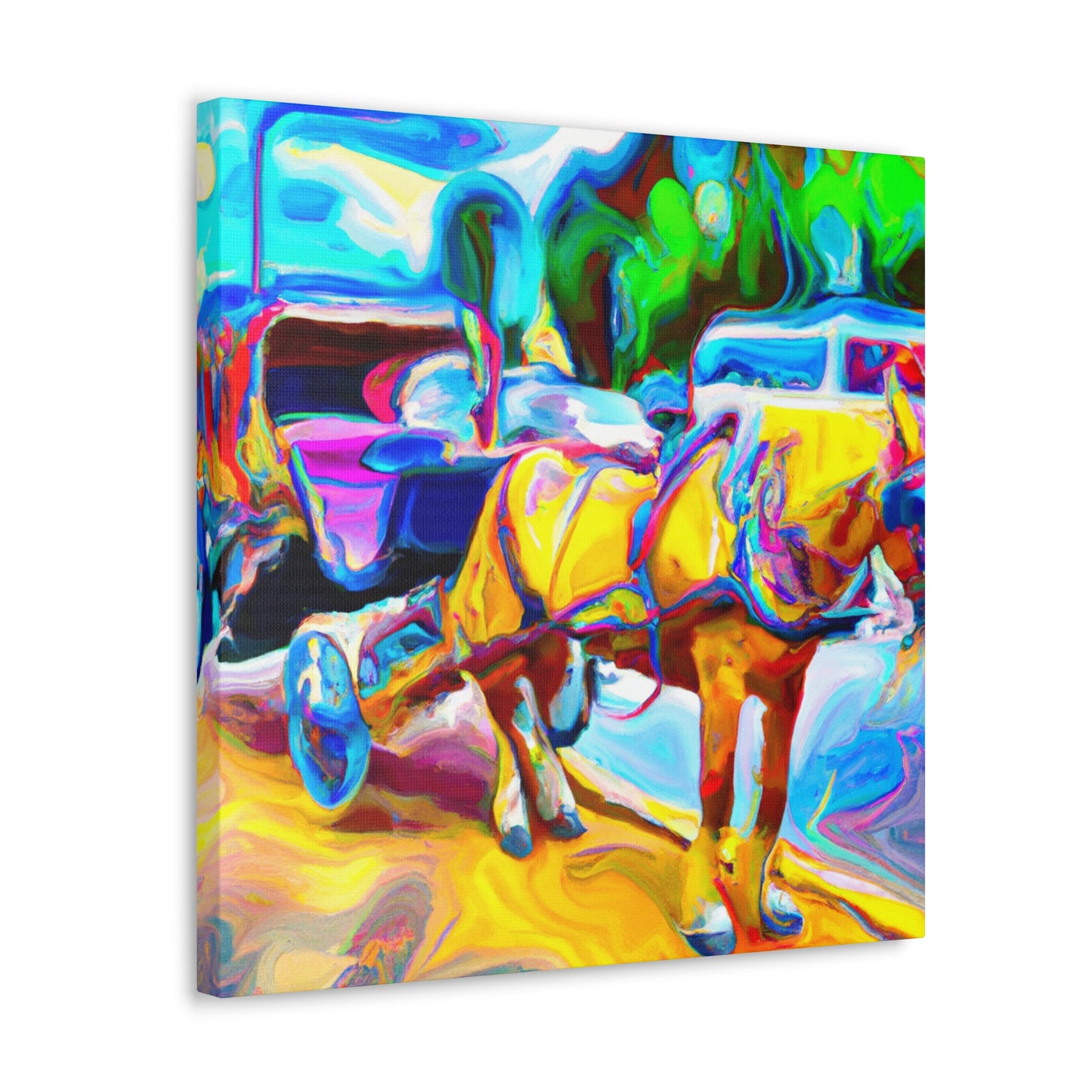 "Chariot of Elegance" - Canvas