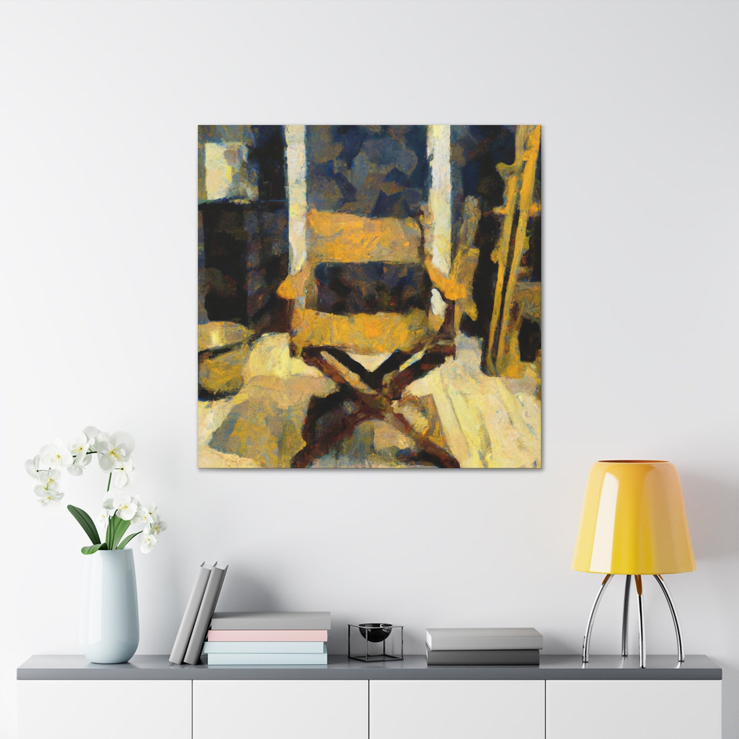 Directors Chair Reflection - Canvas