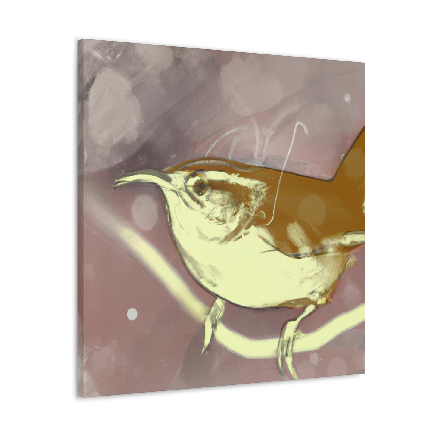 Glorious Carolina Wren - Canvas