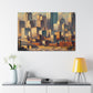 "Riverside Serenity: Cincinnati" - Canvas