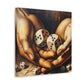 "Fortunes Unveiled: Divine Dice" - Canvas