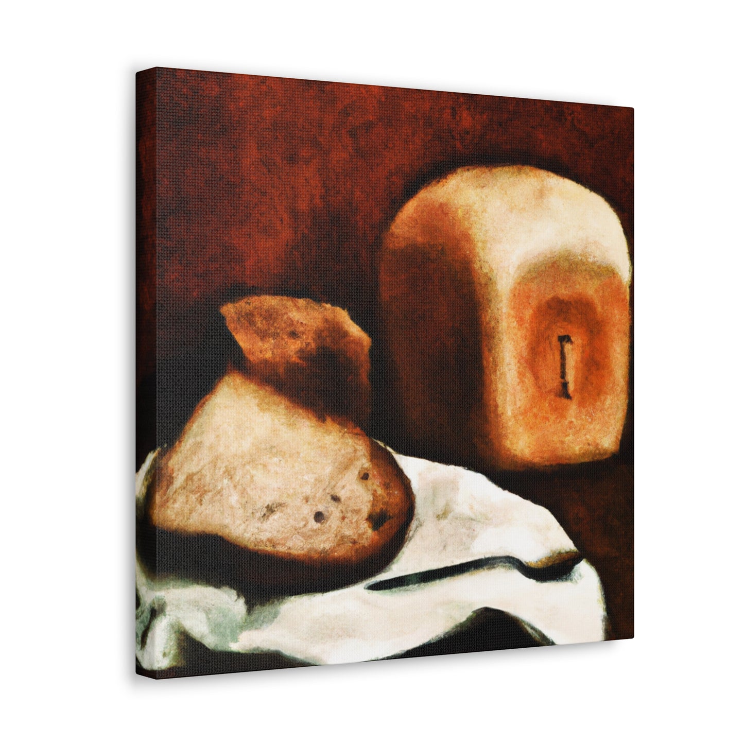 Bread in Eclipse Moon. - Canvas