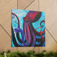 Octopus in Dreamsland - Canvas