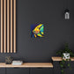 "Angelfish Dreaming Blue" - Canvas