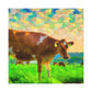 Jersey Cow Majesty Quality - Canvas