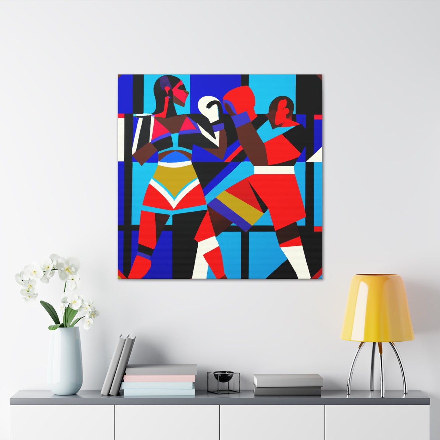 Boxers at the Ring - Canvas