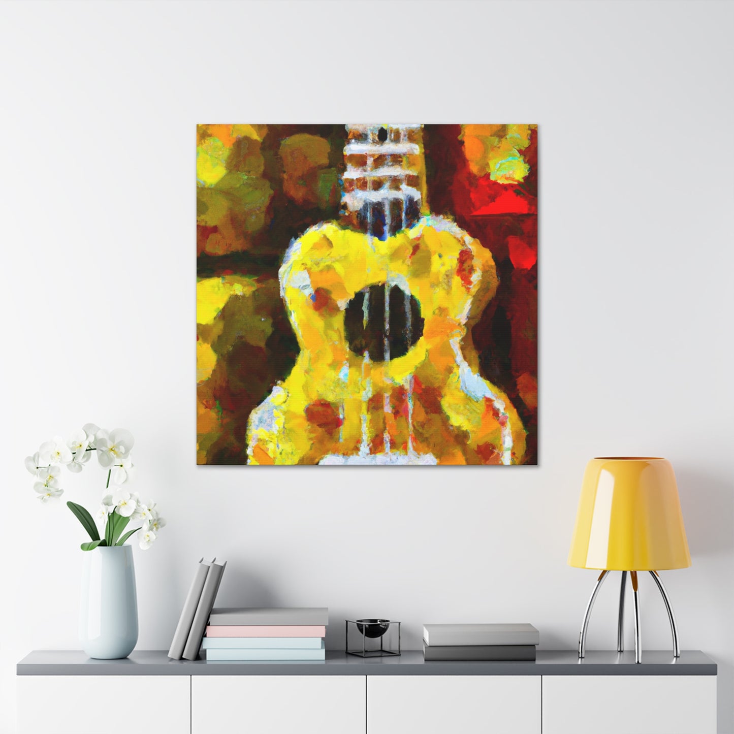 Ukelele Dreams 1940s - Canvas