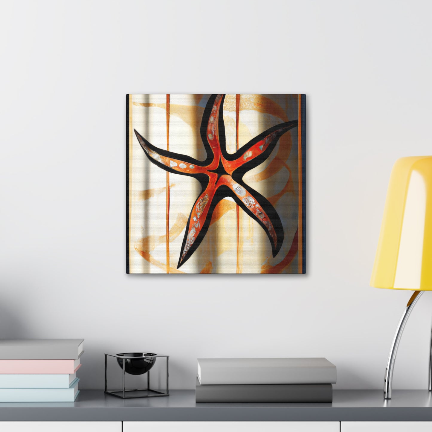 "Starfish at Sunset" - Canvas