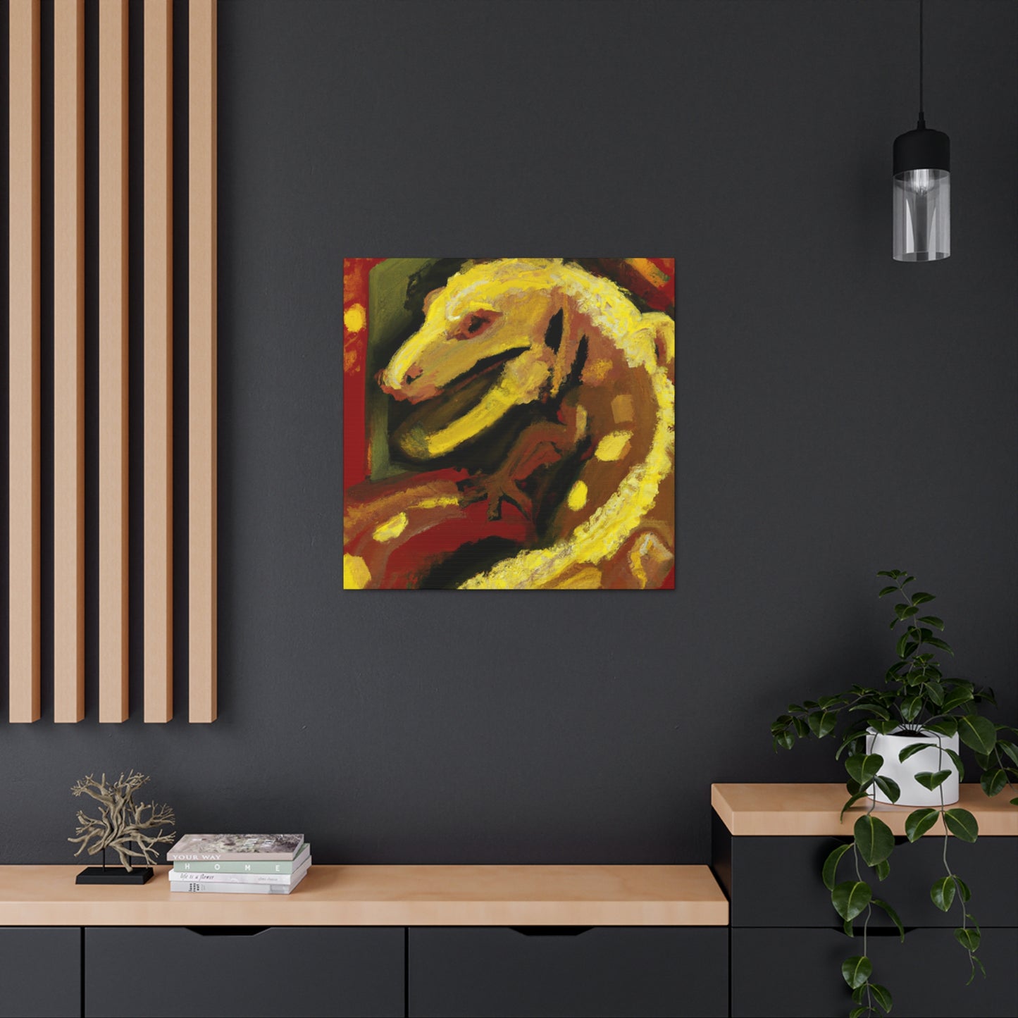 Komodo Dragon Splendor - Canvas