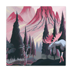 Moose in Grandeur - Canvas