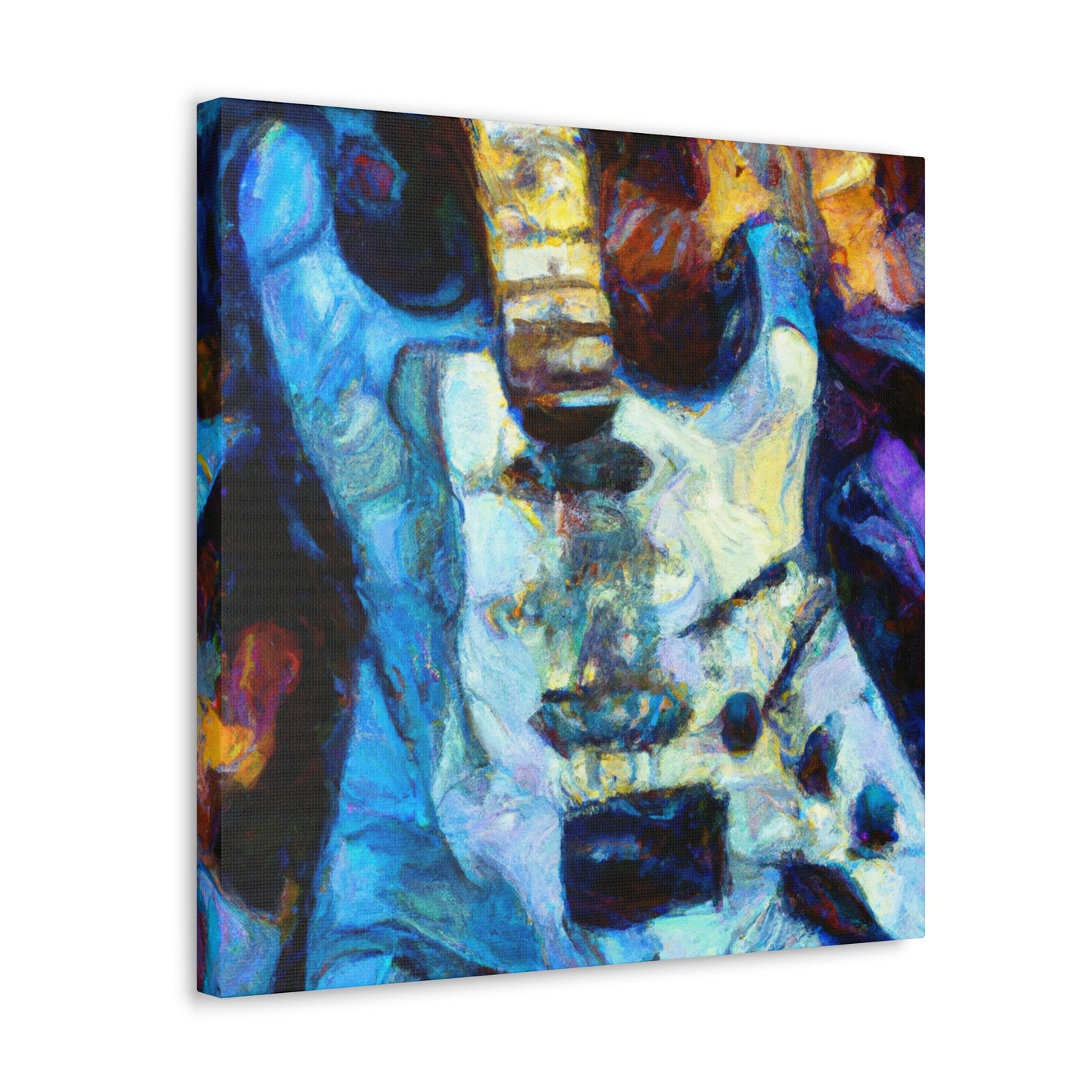 "Fender In Impressionism" - Canvas