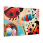 Bugs in Blooming Gardens - Canvas