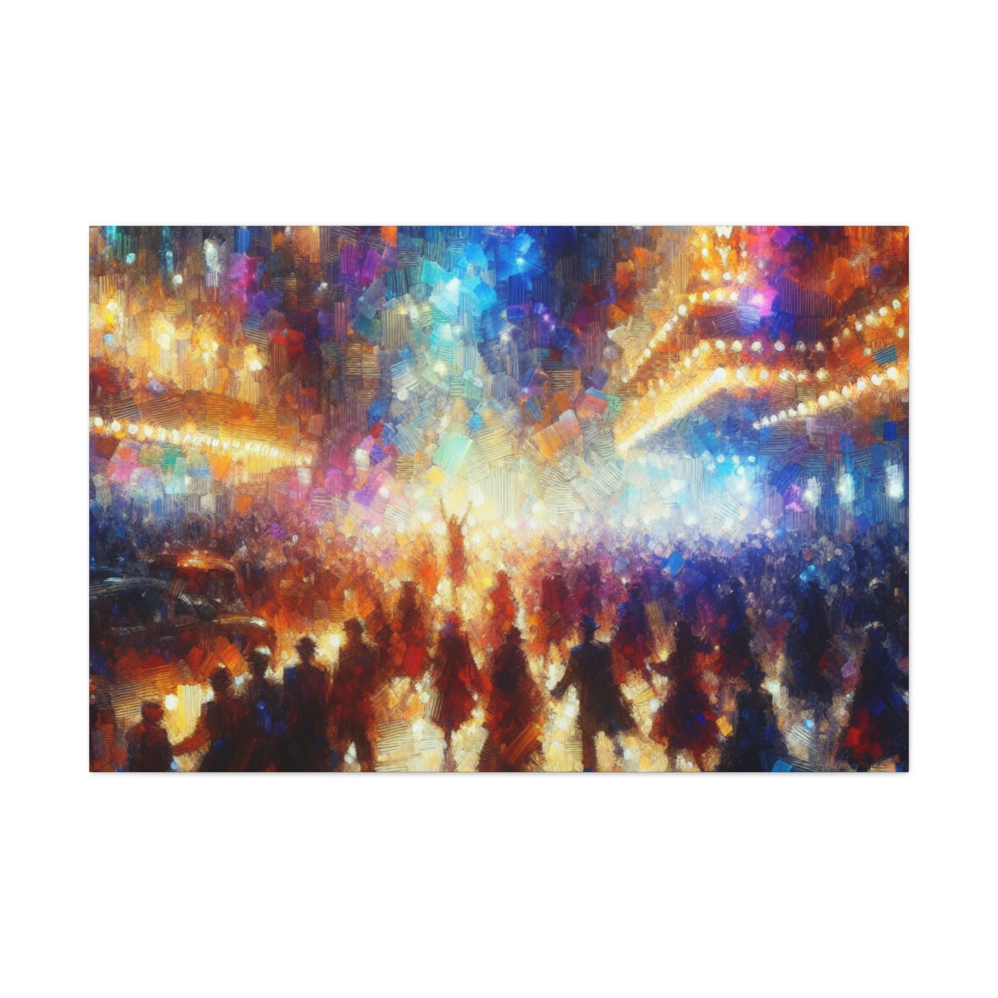 Vibrant Broadway Extravaganza - Canvas