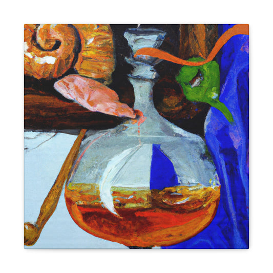 "Revelry with Beverages" - Canvas